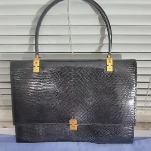 Vintage black evening bag